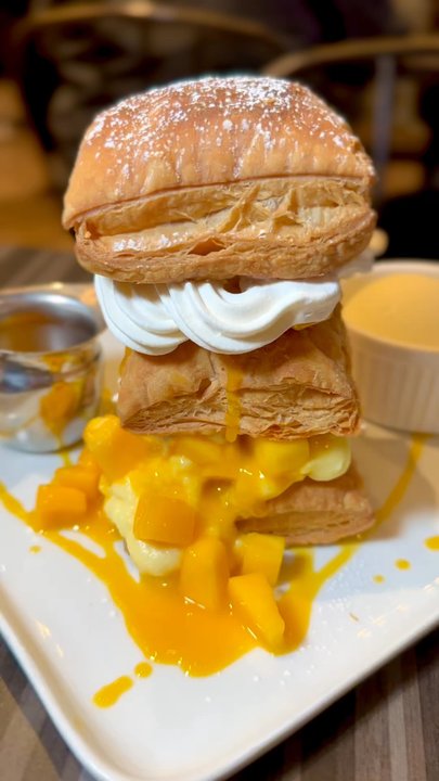 Sugar Marmalade - Mango Mille-Feuille $15.99 - Desserts Near Me - Markham, Ontario