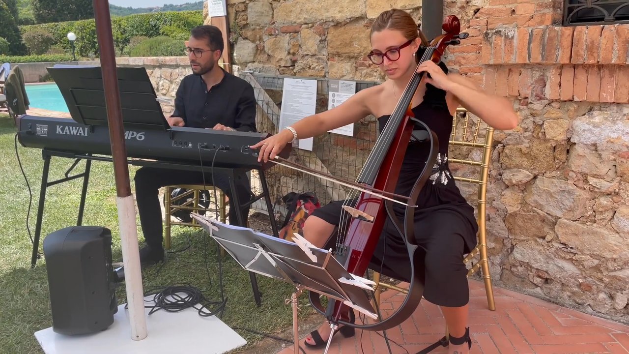 Tuscan Cello & Piano Duo - Beauty And The Beast - video