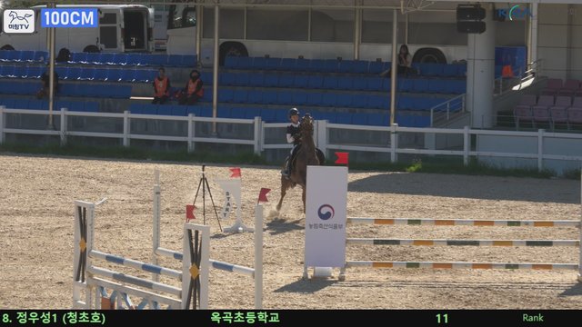정우성1 (청초호) — 제20회 농림축산식품부장관배 승마대회 · 장애물 100cm