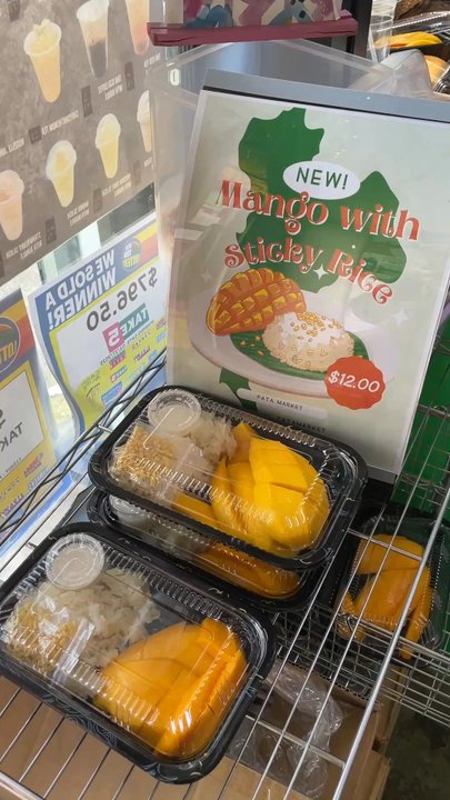 Pata Market - 5/2/2026 Mango Sticky Rice Season $12 - Thai Near Me - Elmhurst, New York