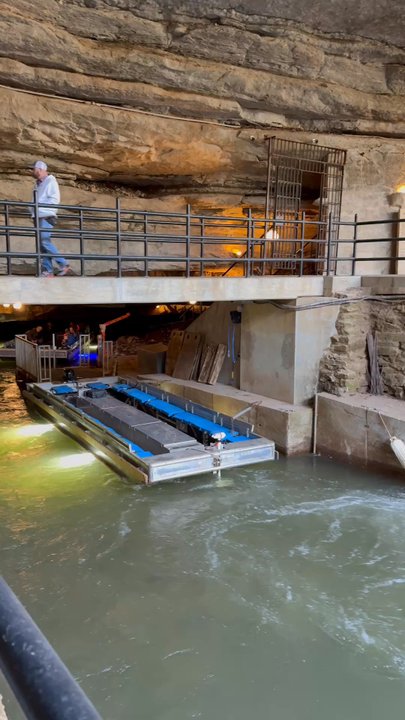 Lost River Cave - Entrance area of boat rides - Boat Tours Near Me - Bowling Green, Kentucky