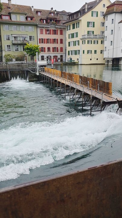Reuss-Nadelwehr - The Needle Dam on the Reuss - Landmarks & Historical Buildings Near Me - Lucerne, LU