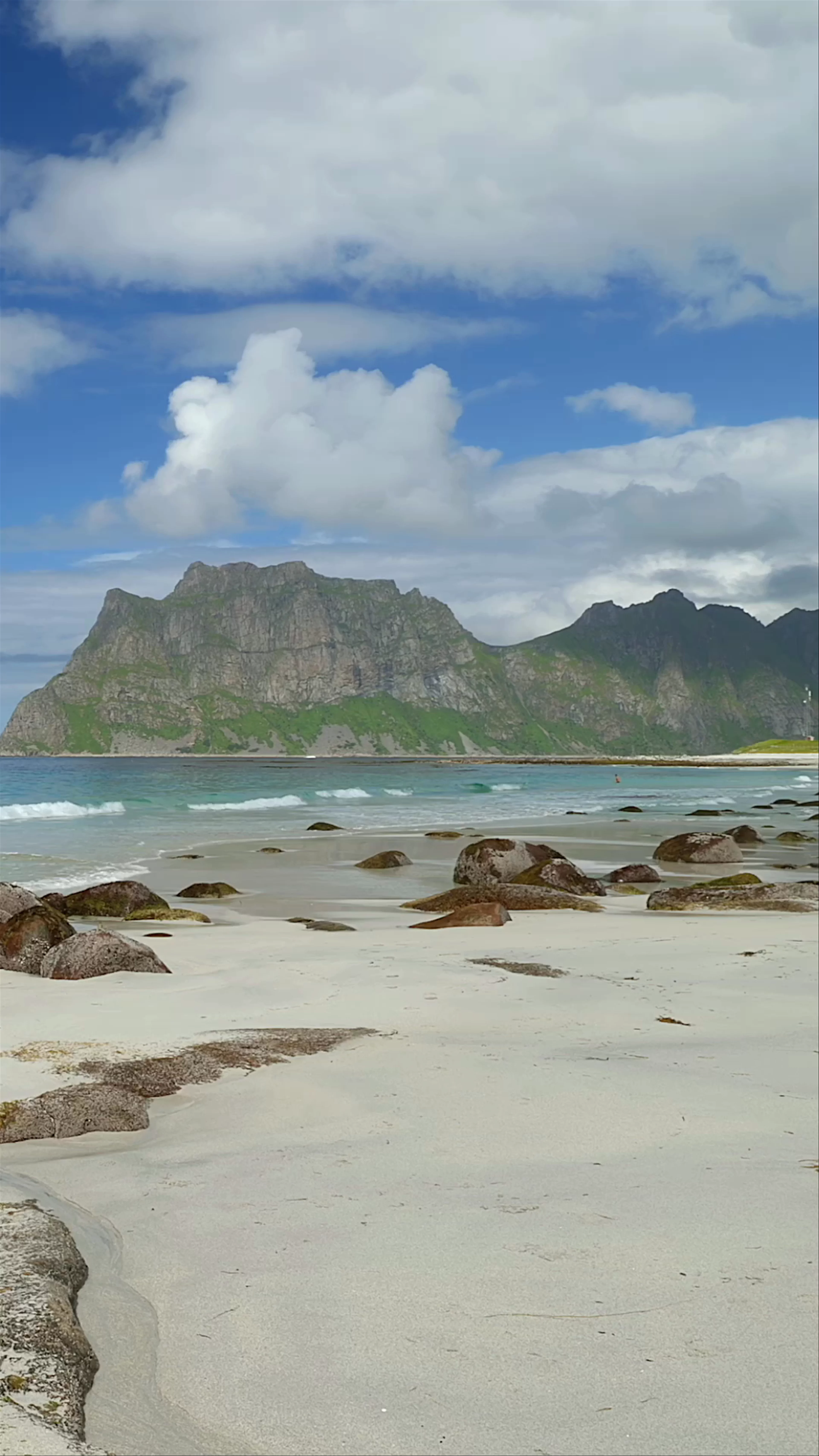 Uttakleiv Beach, Uttakleivveien, Leknes, Norway