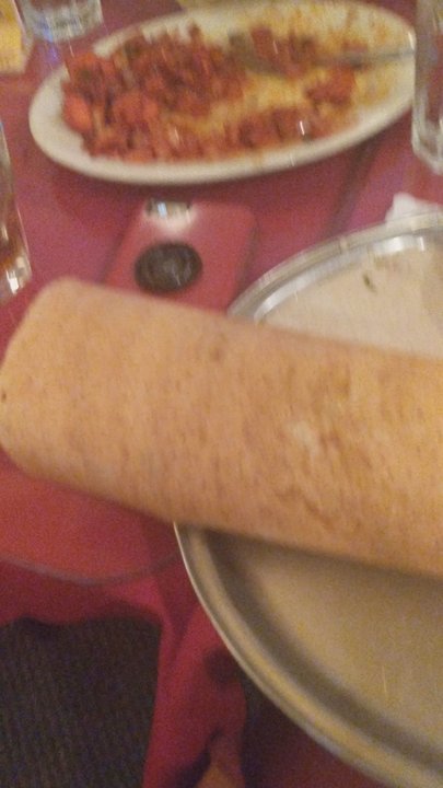 Our Place - Masala Dosa - Crepe made with lentil and rice flour and stuffed with potato curry - Indian Near Me - Irving, Texas