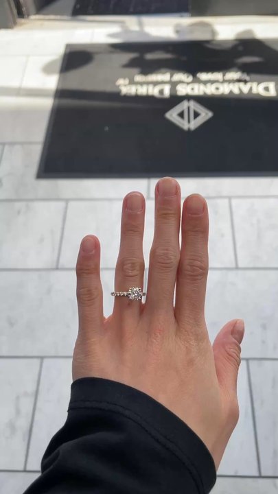 Diamonds Direct - Freshly steamed ring! It's free once you purchase something from the store! - Jewelry Near Me - Vienna, Virginia