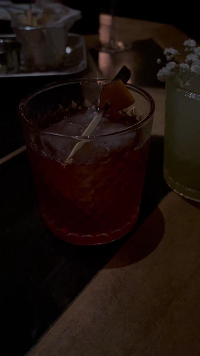 Rodeo Room - Amazing Drinks! Cinnamon perfect drink love the clean cucumber one also - Lounges Near Me - Santa Barbara, California
