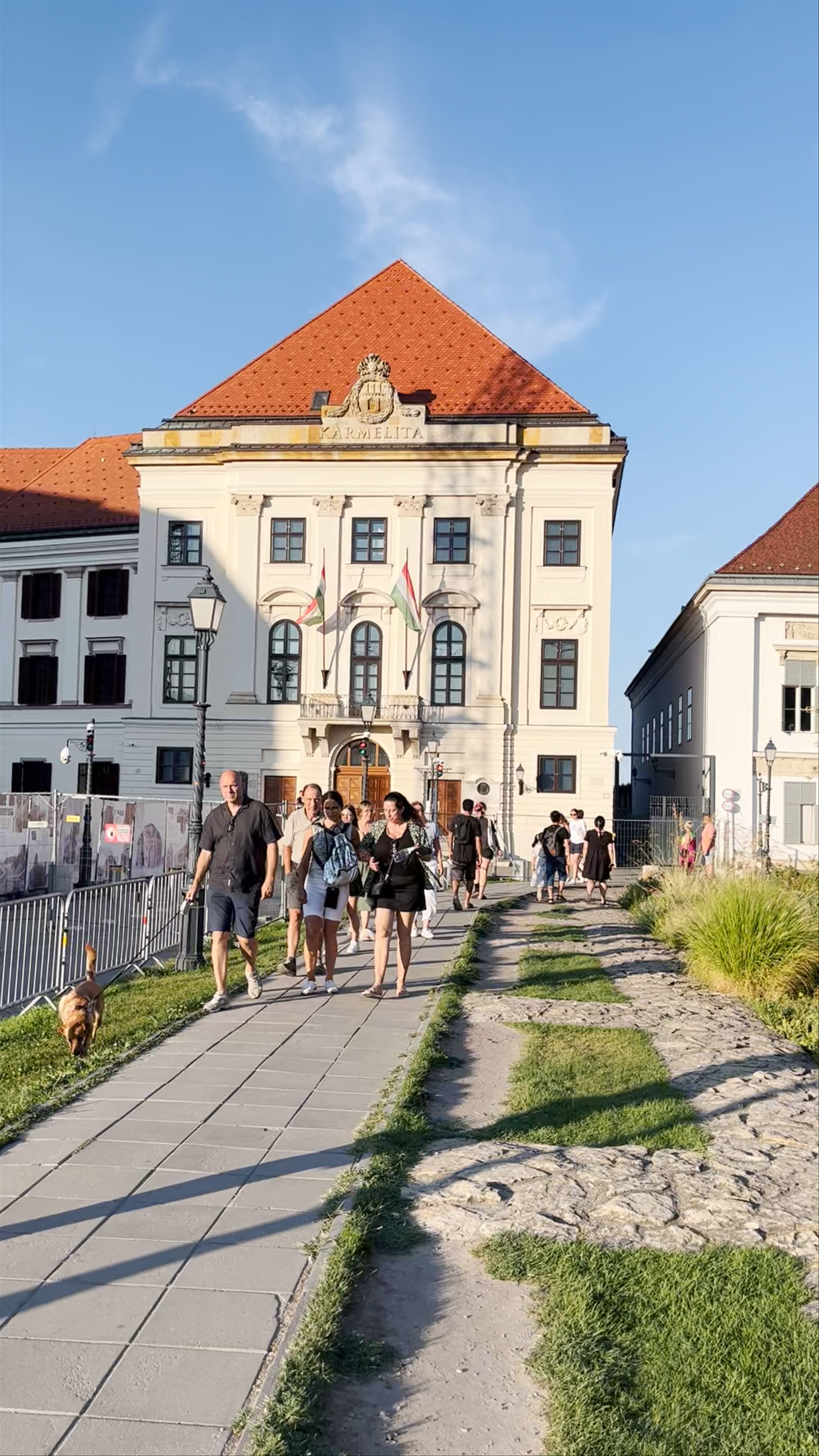 Golden Hour Stroll at Carmelite Monastery, Budapest