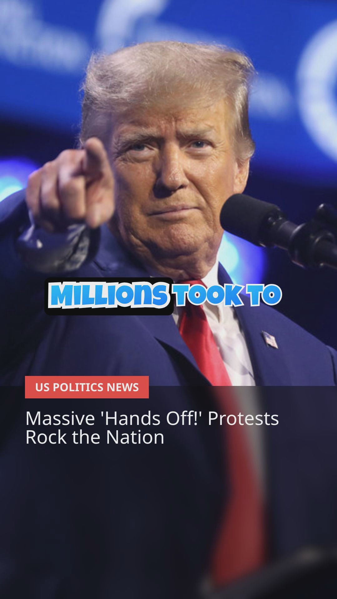 Mass Protests Erupt Against Trump and Musk's Policies