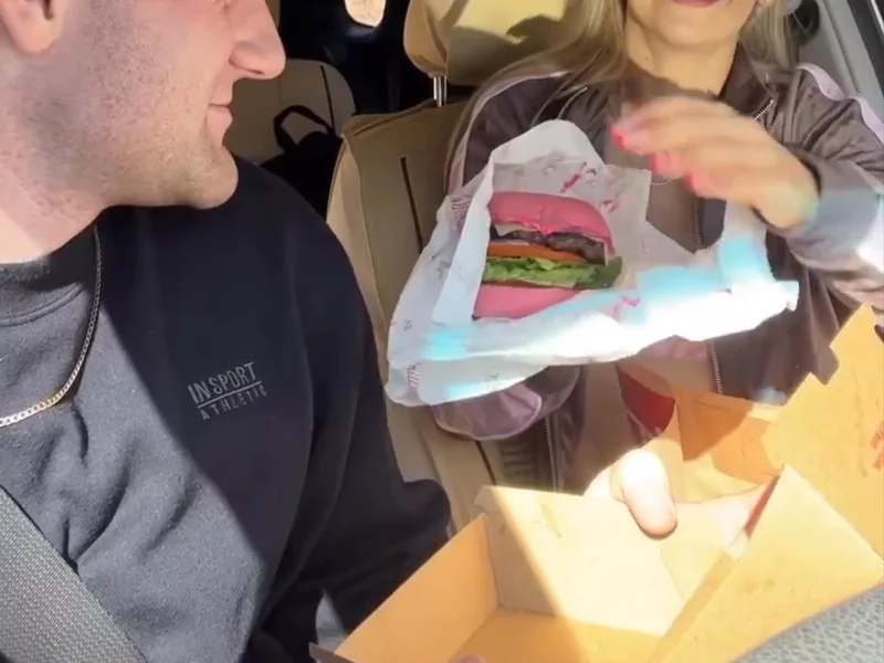 Barbie Movie Campaign X Grill’d pink burger 🩷