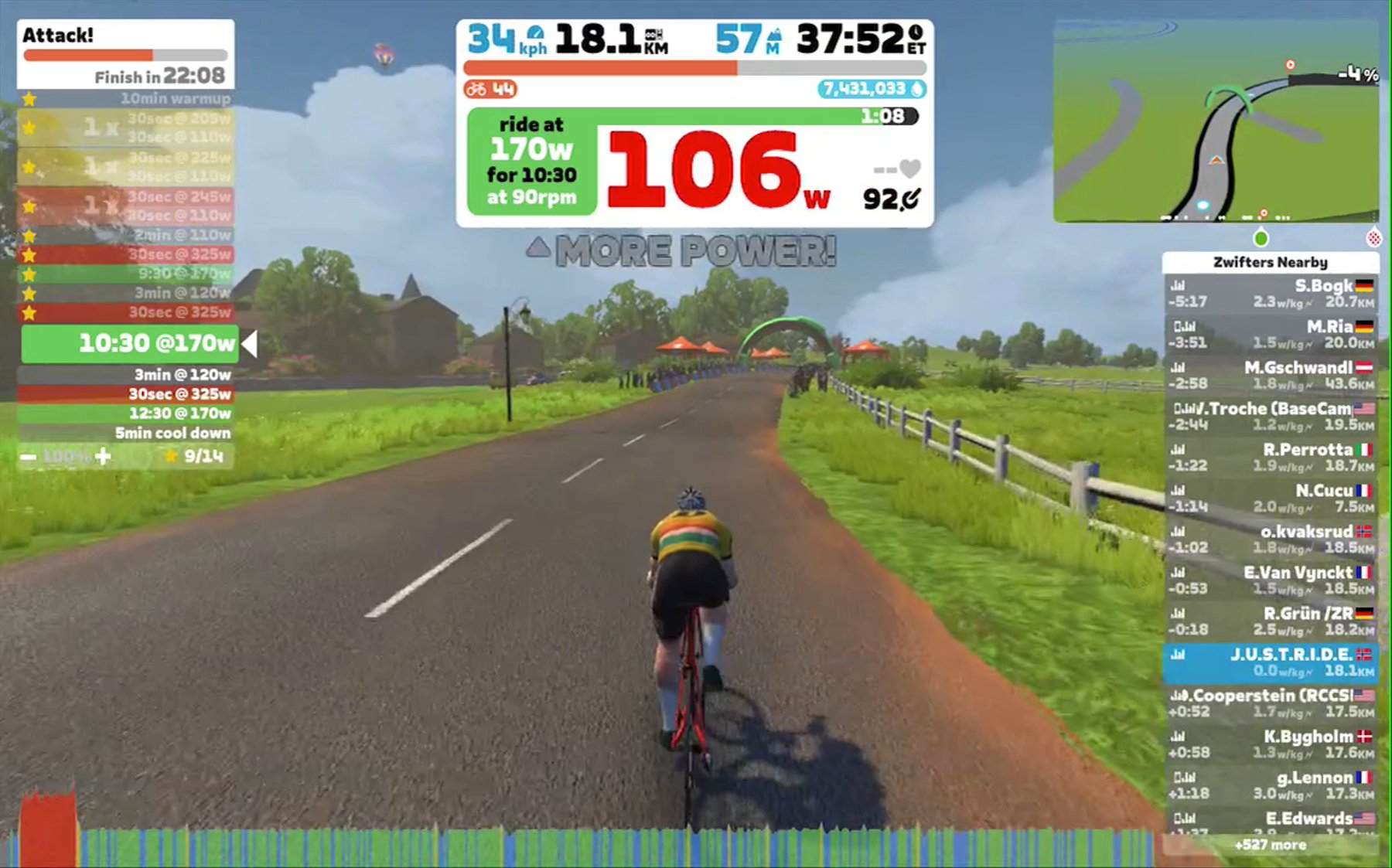 Zwift - Attack! in France