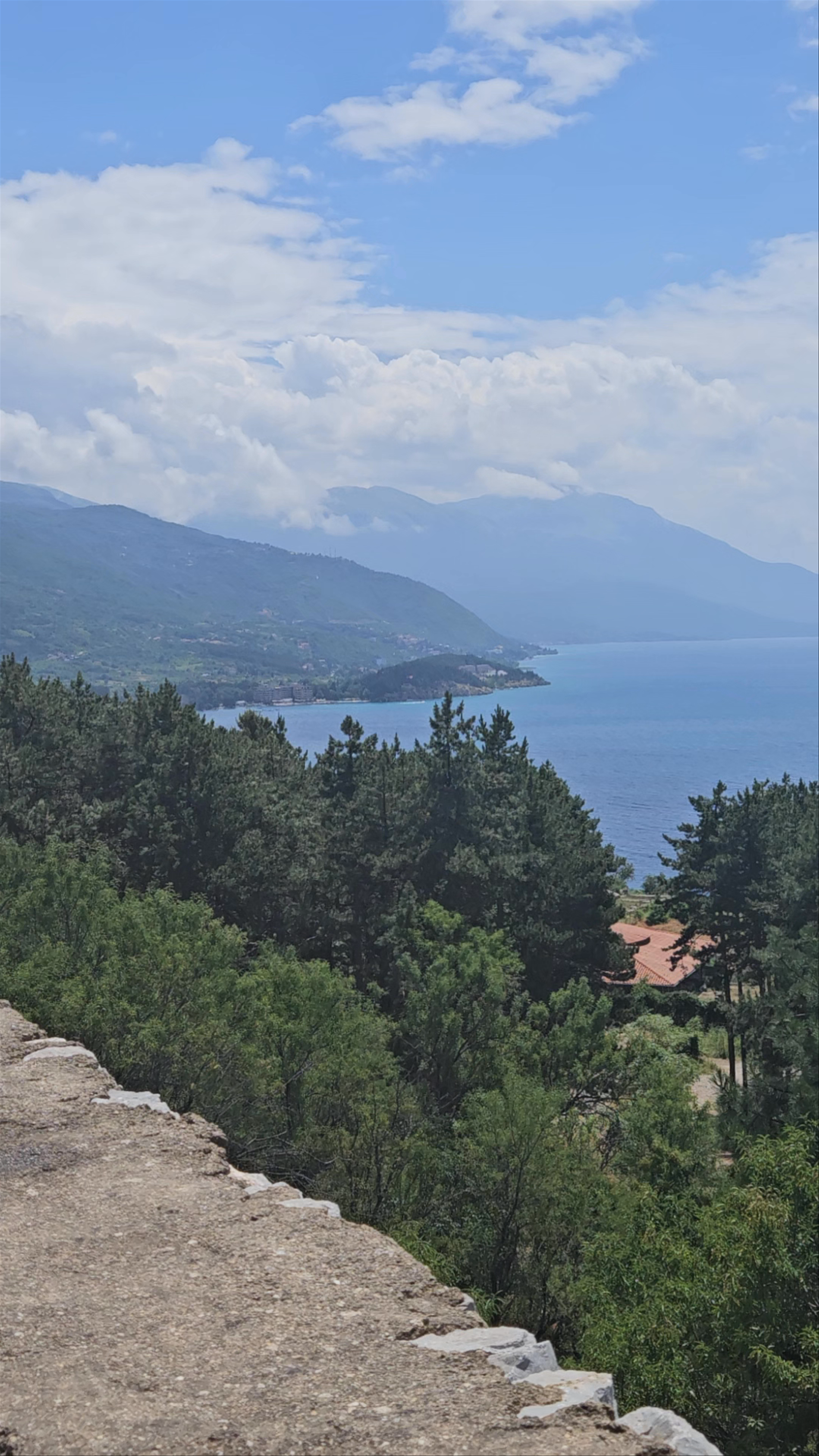 Samuel's Fortress Overlooking Lake Ohrid - A Majestic Heritage Site in North Macedonia
