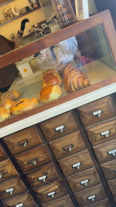 Brown Bee Coffee - Here we have a little view of the pastries they had on display and it did not disappoint at all ! - Coffee & Tea Near Me - Providence, Rhode Island
