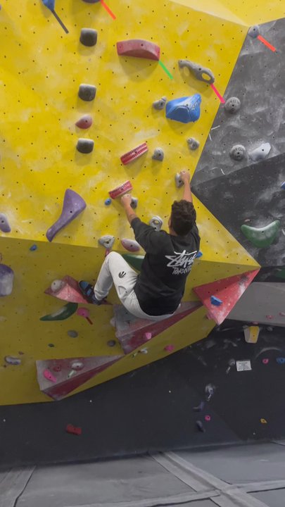 Hub Climbing-Markham - Example of wall/climbs - Climbing Near Me - Markham, Ontario