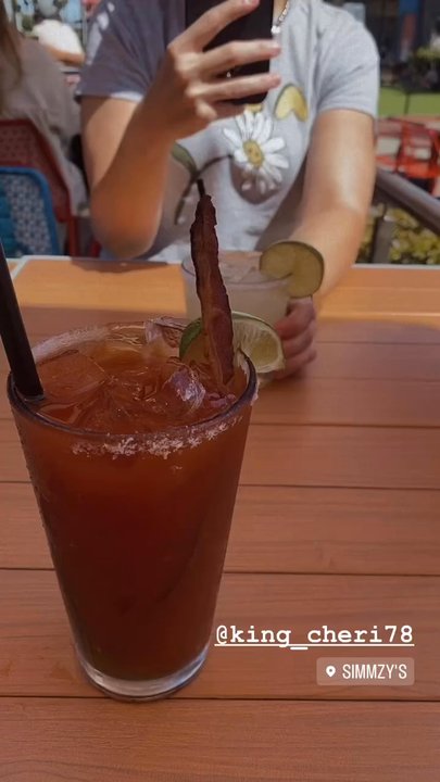 Simmzy's - The Bloody Simmzy's and Simmzy's House Margarita crafted by the bartender on deck! - American Near Me - Manhattan Beach, California