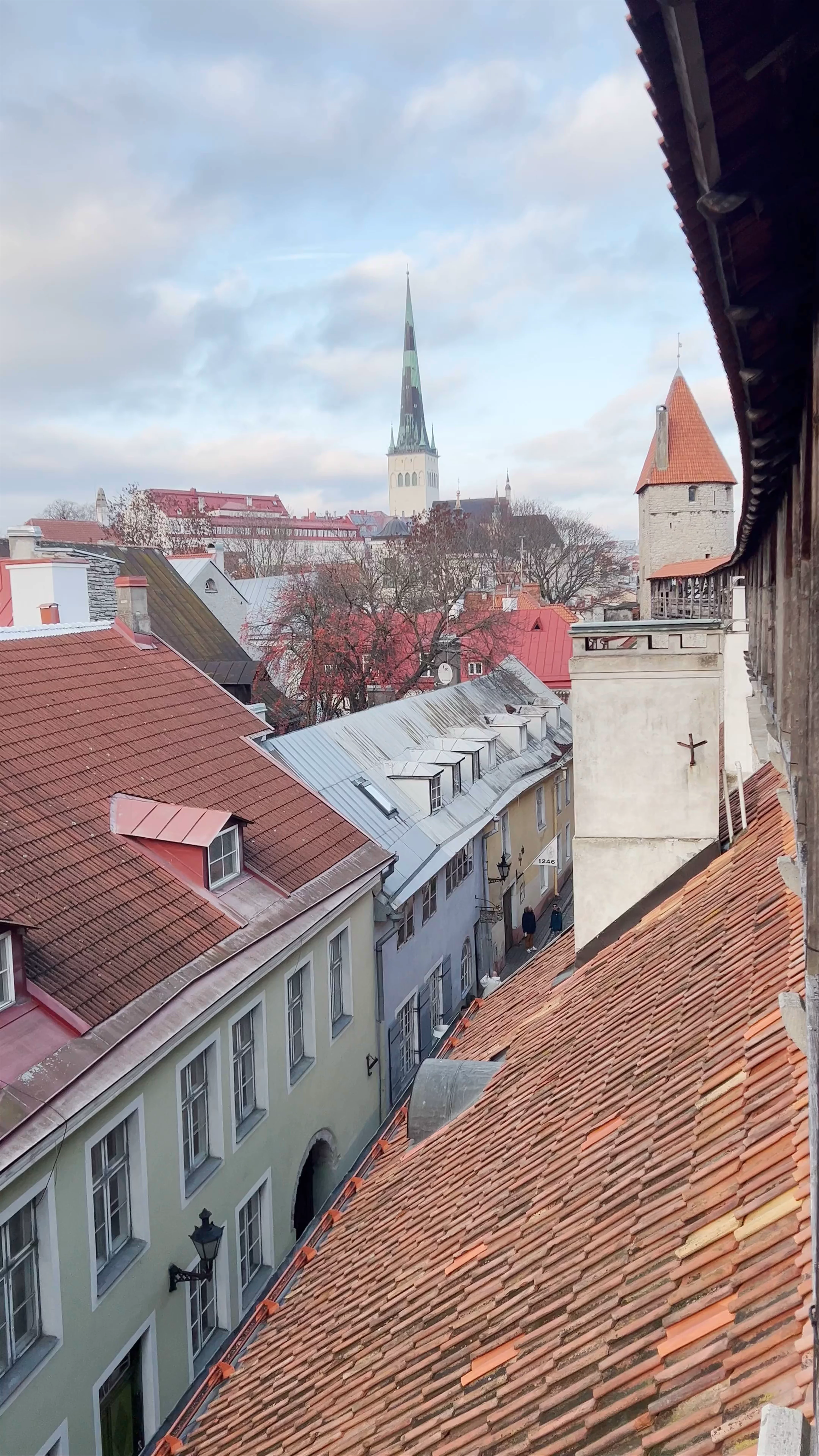 Hellemann Tower and Town Wall Walkway, Müürivahe, Tallinn, Estonia