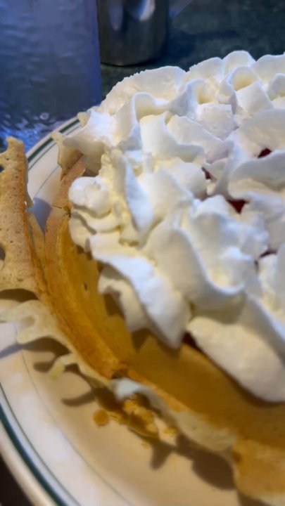 Original Waffle Shop - Strawberry waffles - Breakfast & Brunch Near Me - State College, Pennsylvania