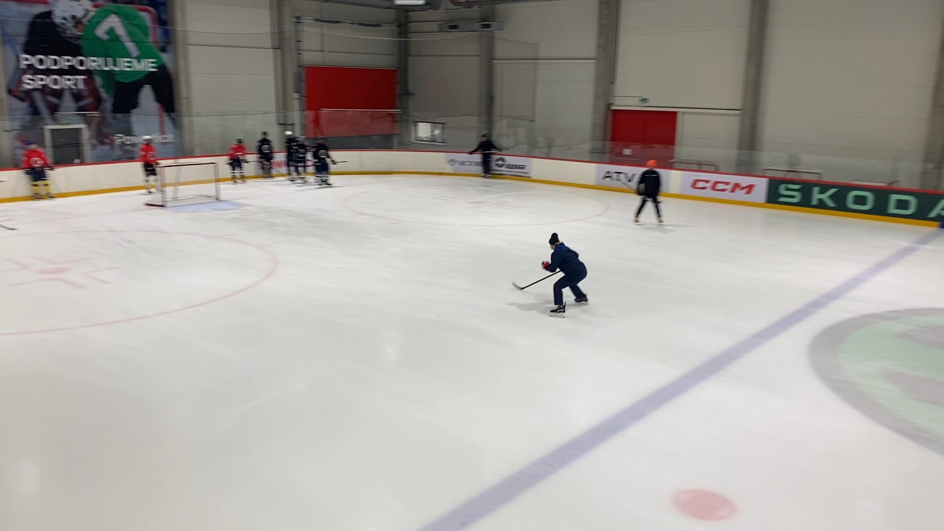 Mathias Zboril at Radek Duda Sommer Skills Camp 2026 - Skating