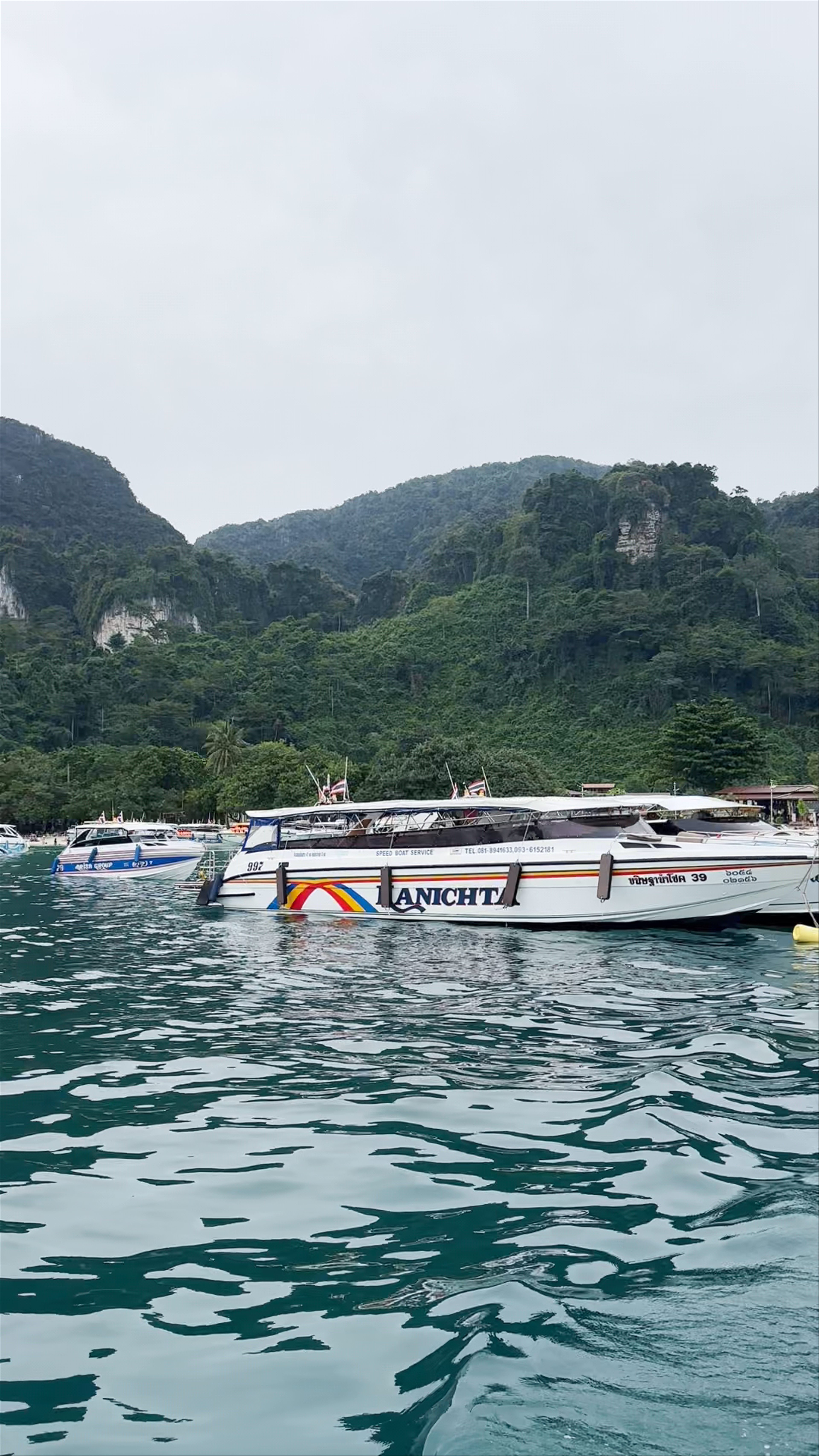 Serene Speedboat Ride at Ton Sai Bay, Ao Nang, Krabi