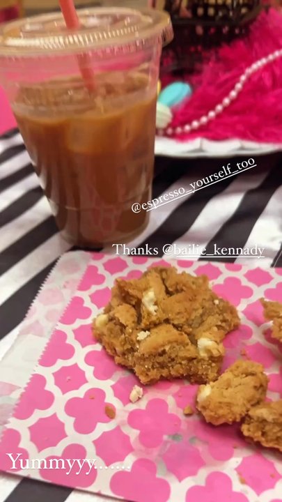 Espresso Yourself Too - Amazing salted caramel latte with a nice white chocolate chip cookie ! - Coffee & Tea Near Me - Placerville, California