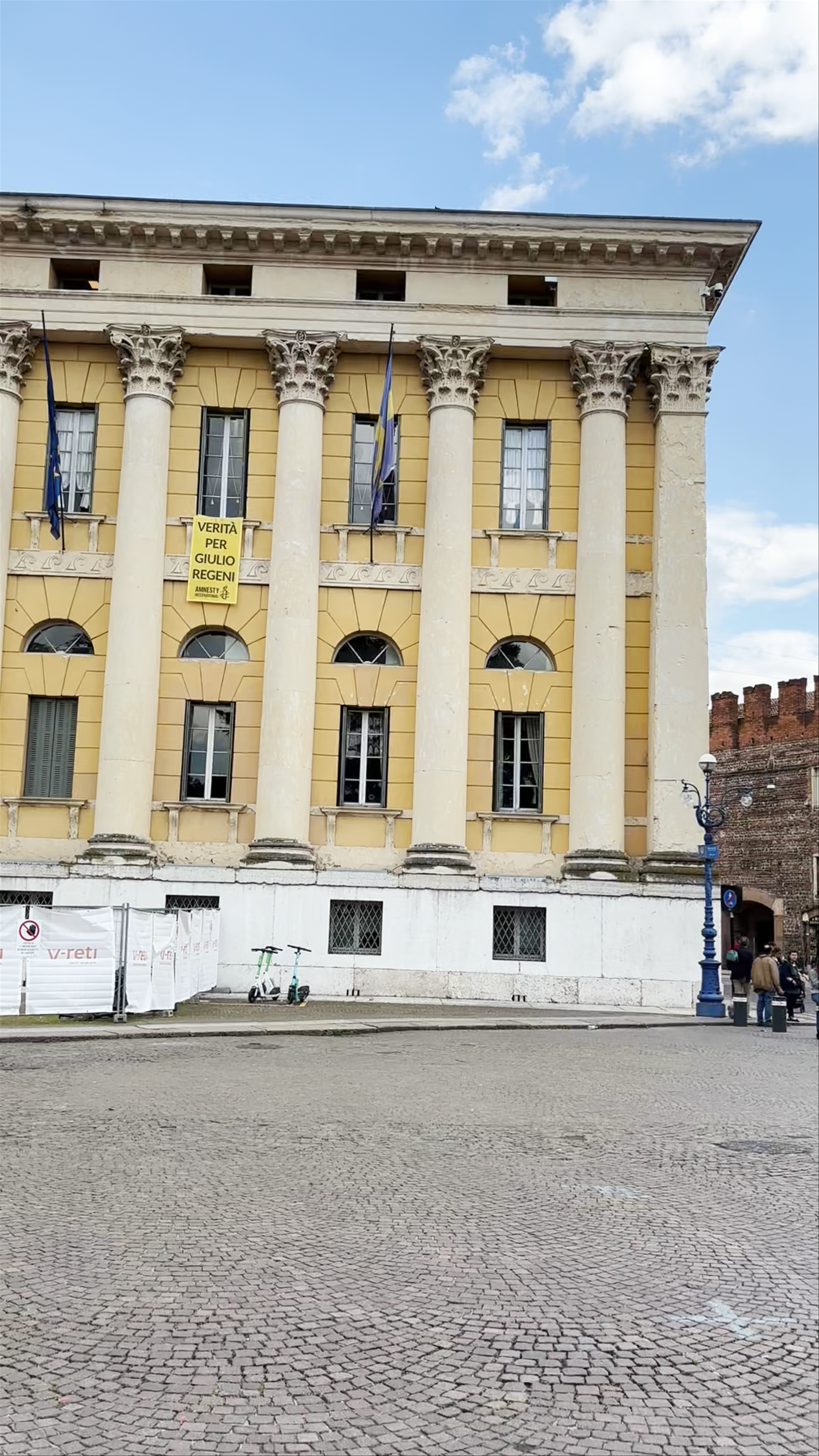 Palazzo Barbieri: Verona’s Grand Neoclassical Landmark