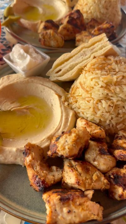 Dvine Mediterranean Experience - Brea - Chicken Kebab - Mediterranean Near Me - Brea, California