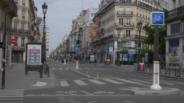 Rue de Rivoli in Paris 
