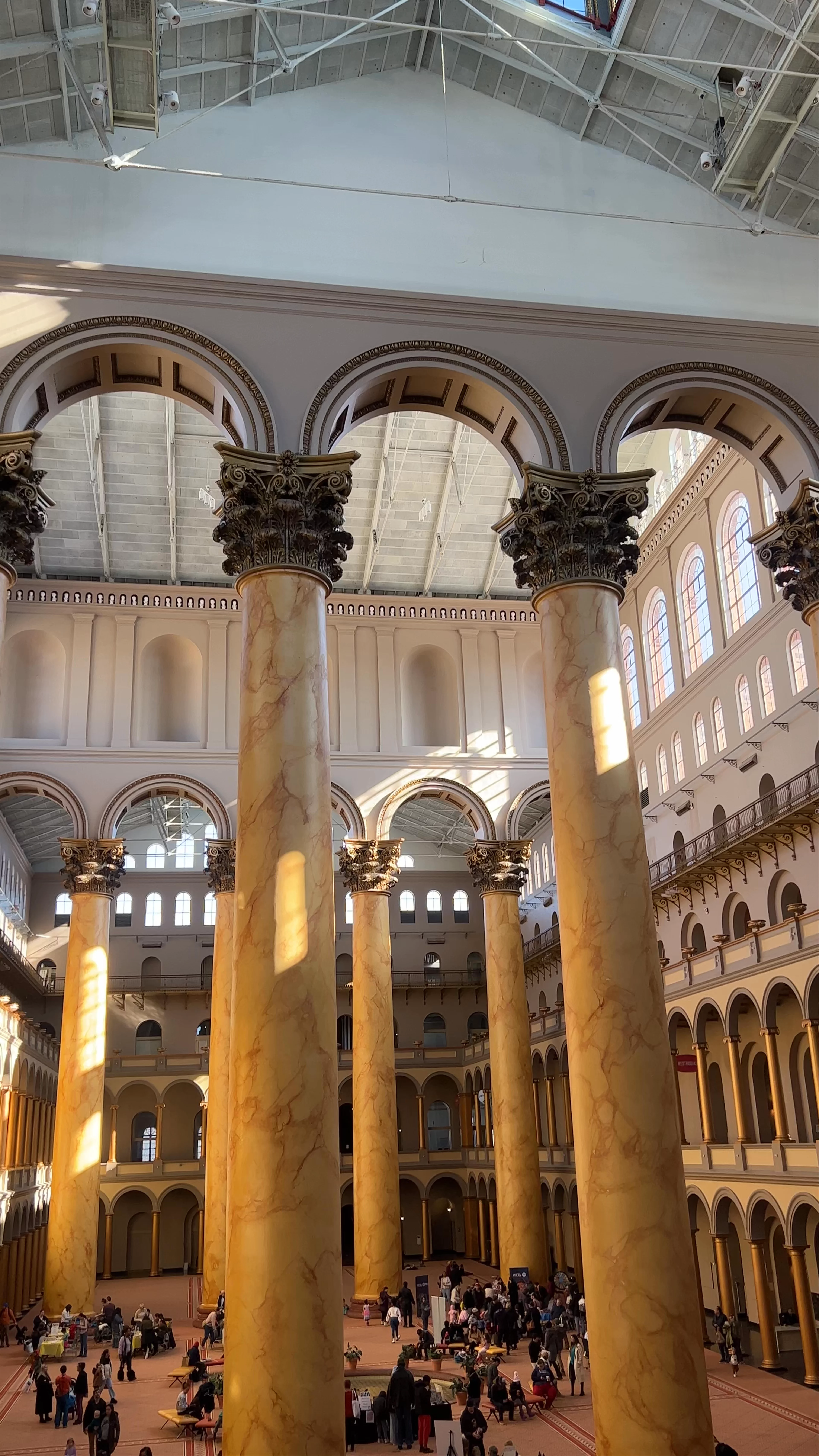 National Building Museum, F Street Northwest, Washington, DC, USA