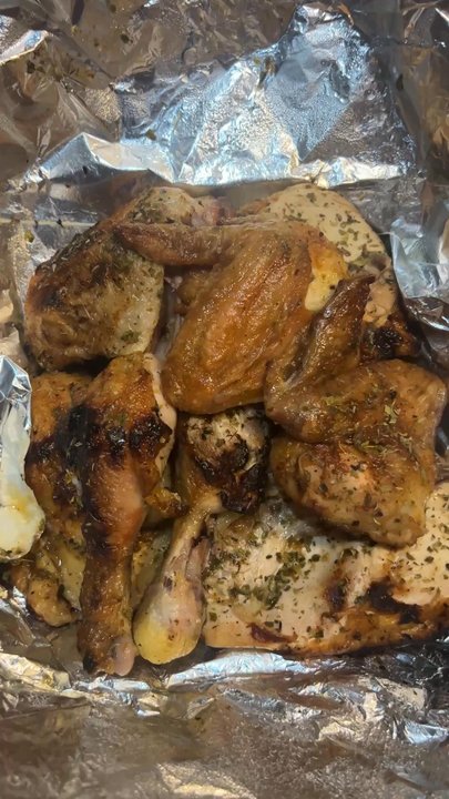 Nick's Red Hots Aurora - Grecian chicken and potatoes - New American Near Me - Aurora, Illinois