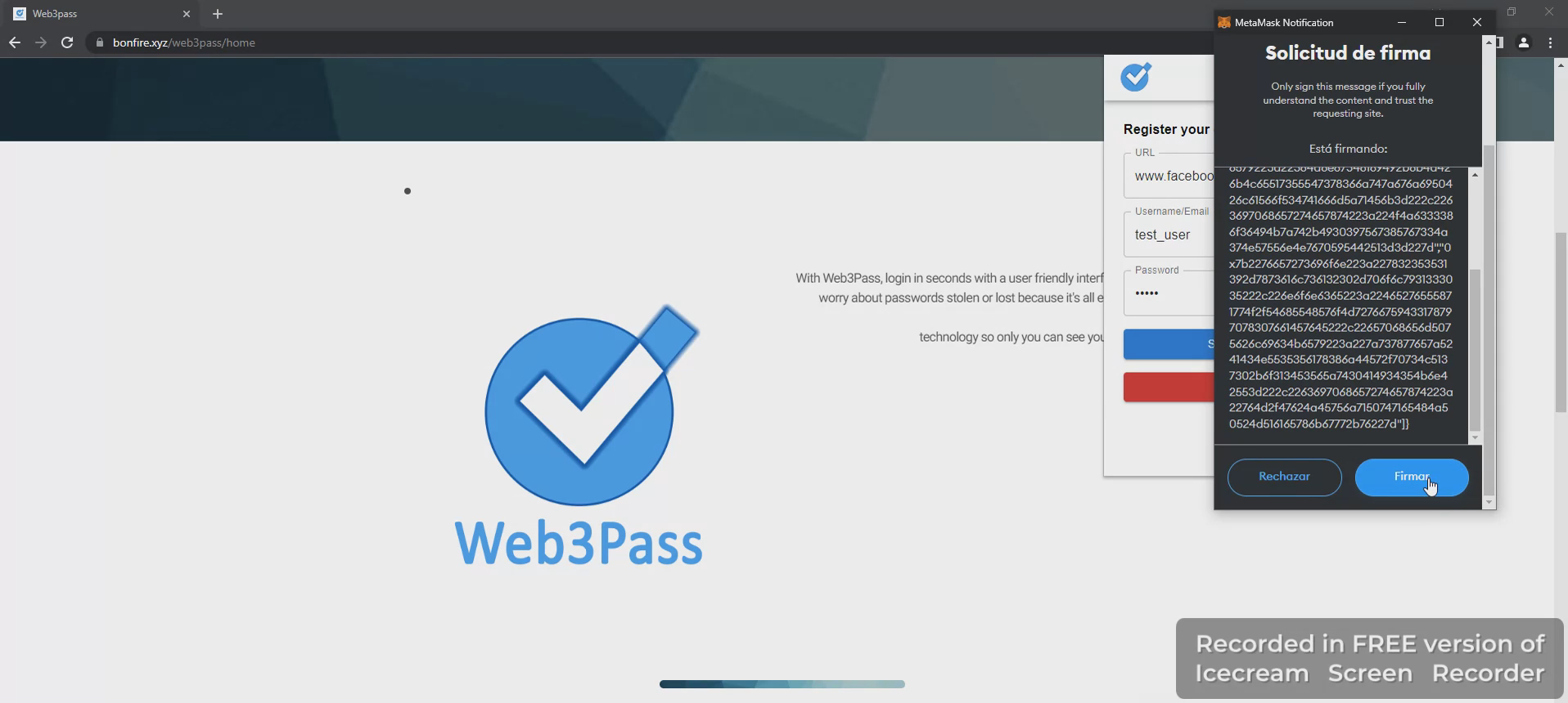 Pass3manager video demo