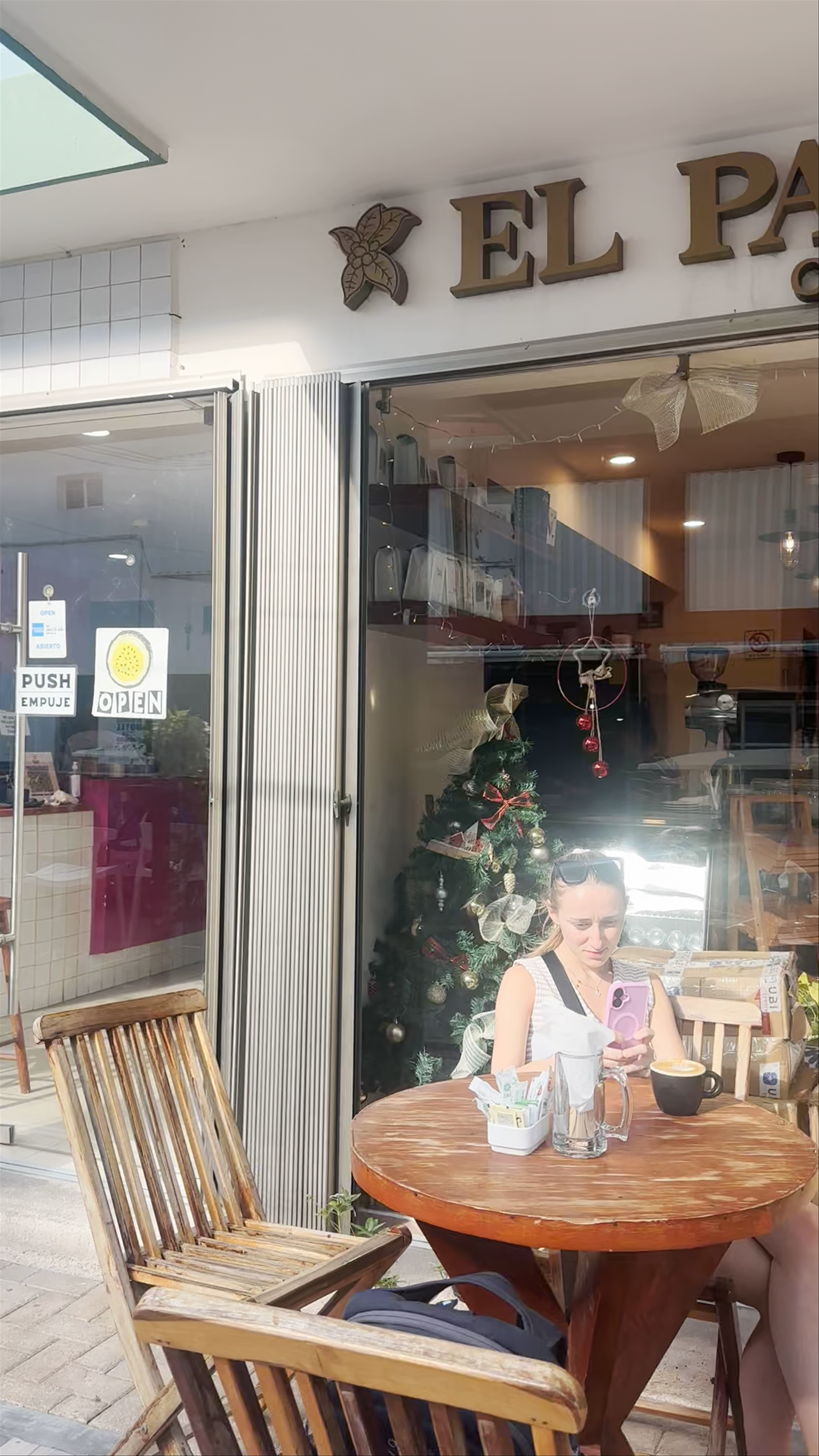 Cozy Morning Vibes at El Palmar Café, Isla Mujeres
