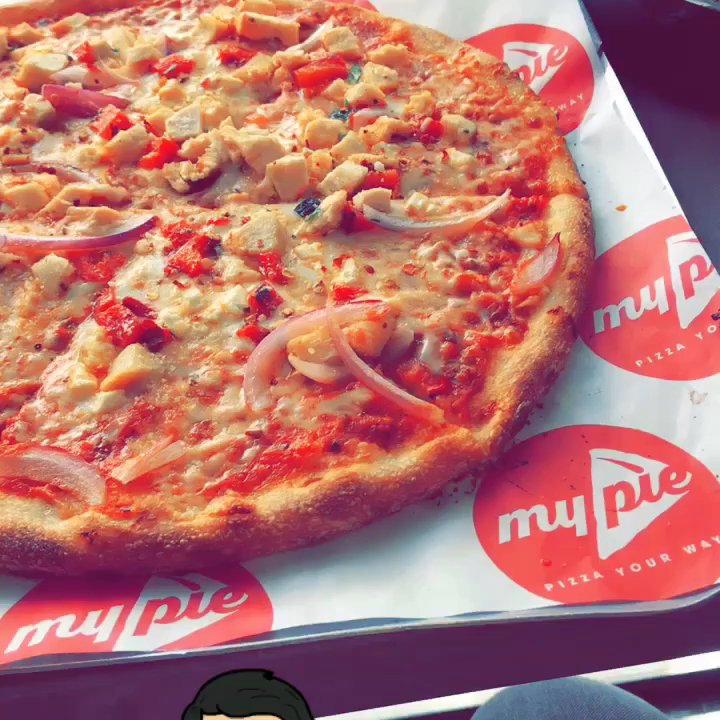 My Pie Pizza - Customized chicken pizza and Veg pizza and garlic bread - Pizza Near Me - Tempe, Arizona