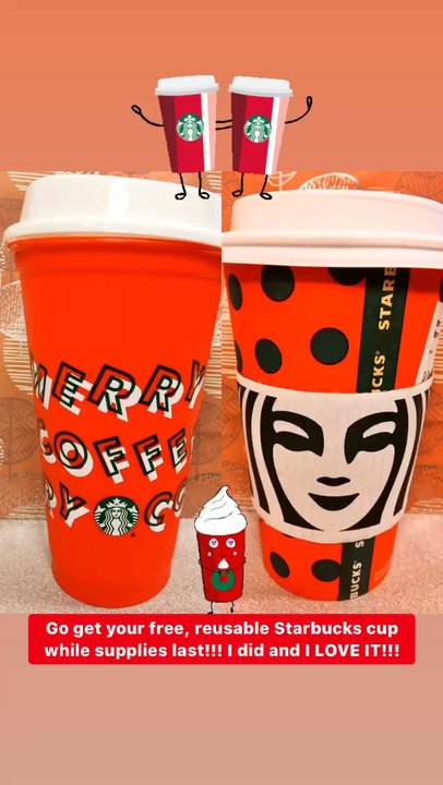 Starbucks - Holiday cups are here! - Coffee & Tea Near Me - Prunedale, California