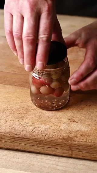 Pickled Gooseberries
