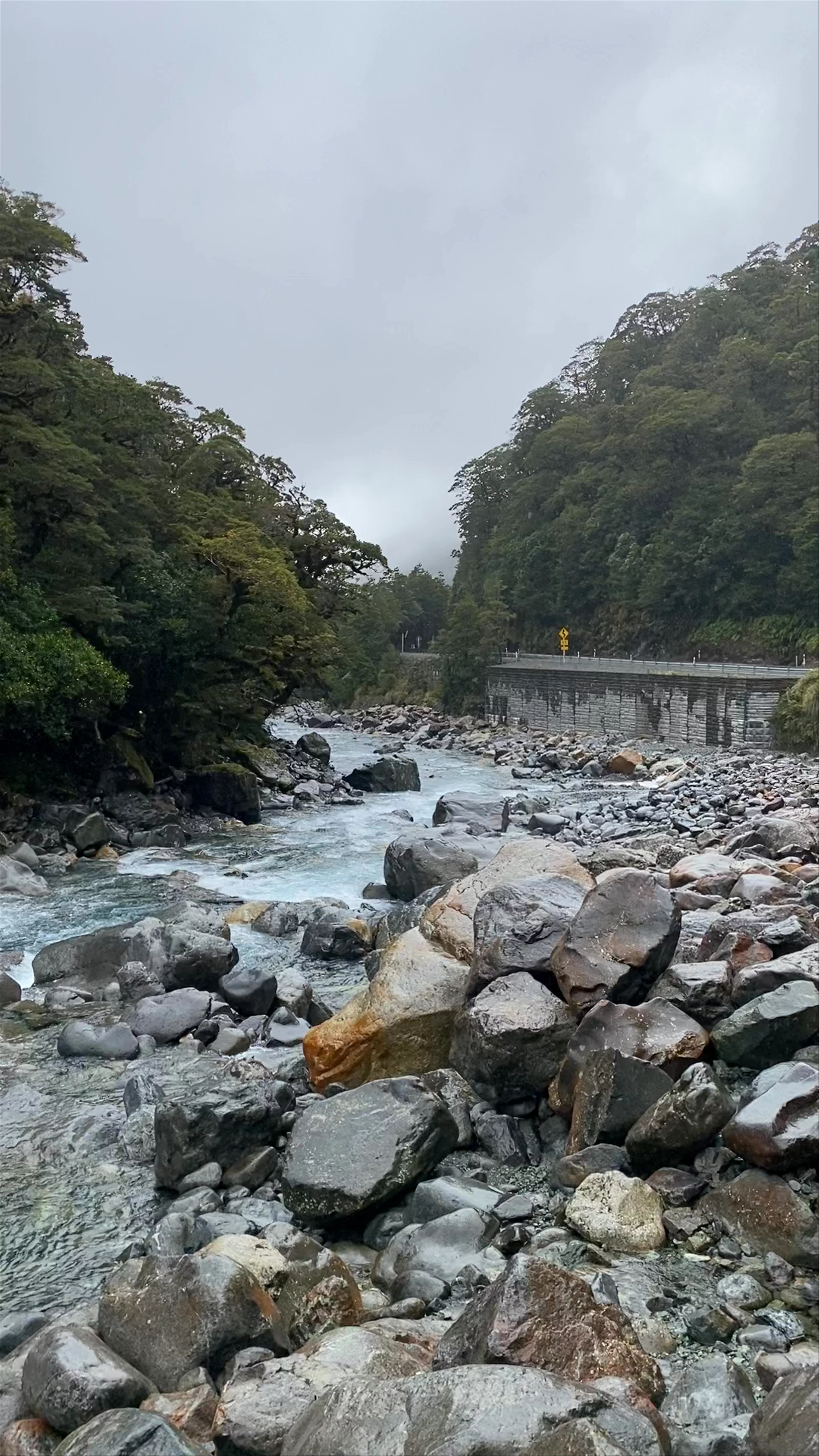 Christie Falls Milford Sound Highway, Fiordland National Park