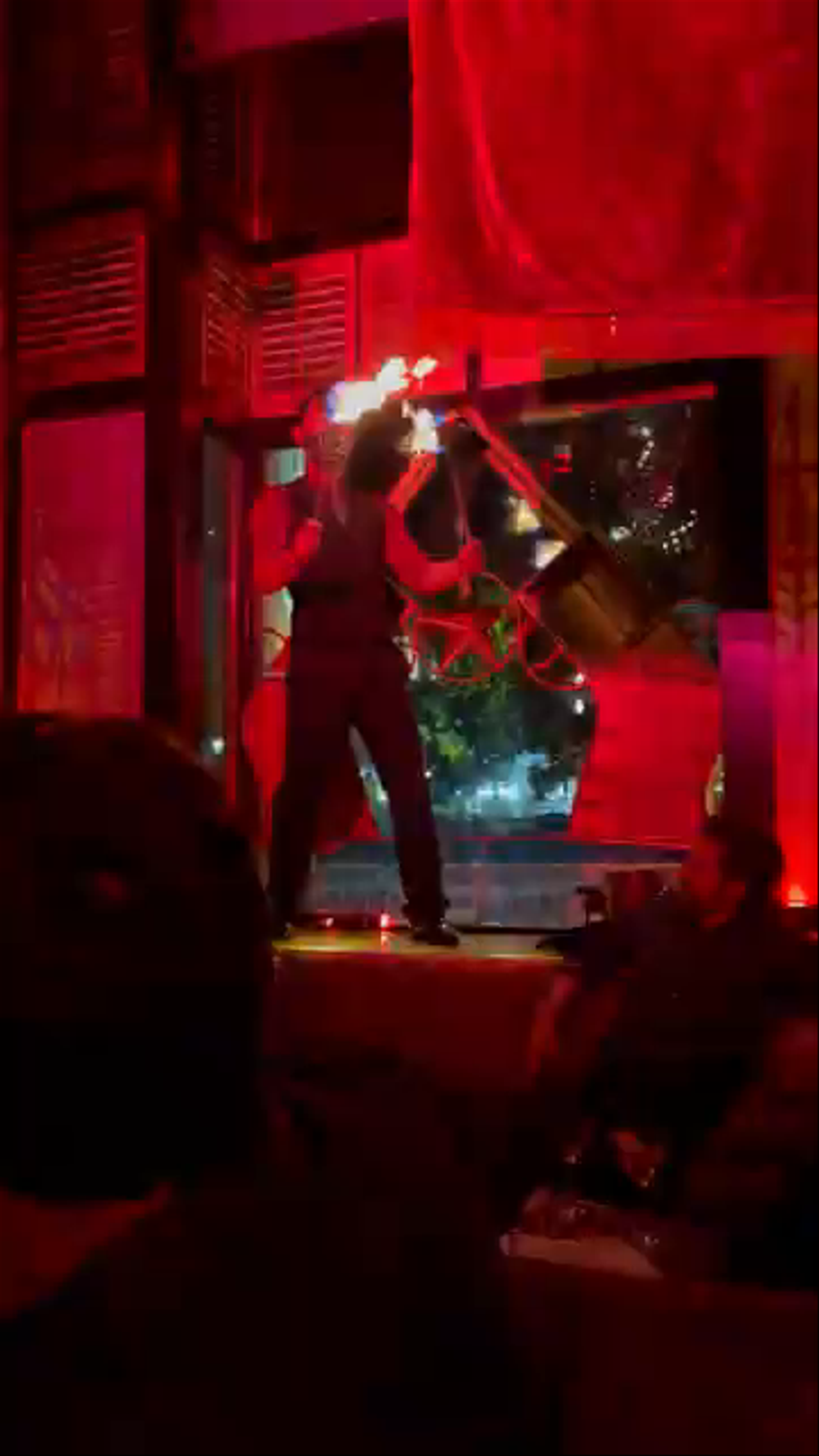 Fiery Night at Pravda Vodka Bar, Toronto