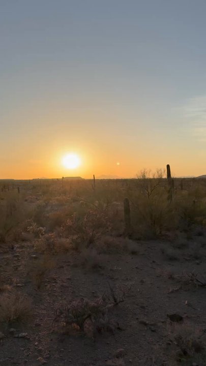 White Stallion Ranch - Beginning of the sunset! - Hotels Near Me - Tucson, Arizona