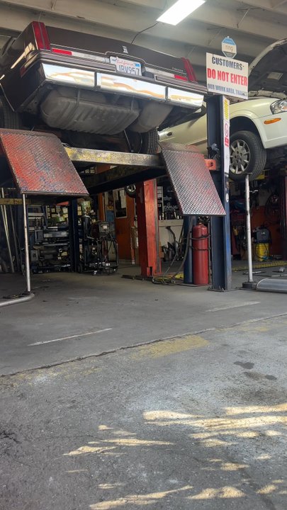 High Flow Mufflers - Putting on a flow master chrome tip on the 81 cutlass - Auto Repair Near Me - Long Beach, California