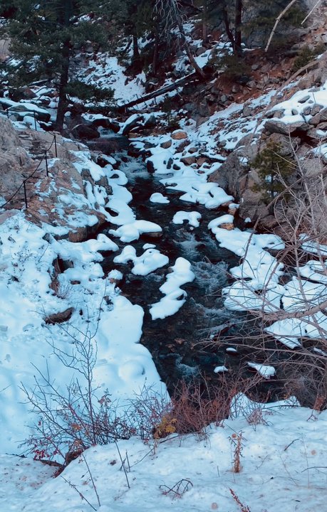 Boulder Falls - 11/11/2024.  It was too icy to make to the falls. - Parks Near Me - Boulder, Colorado