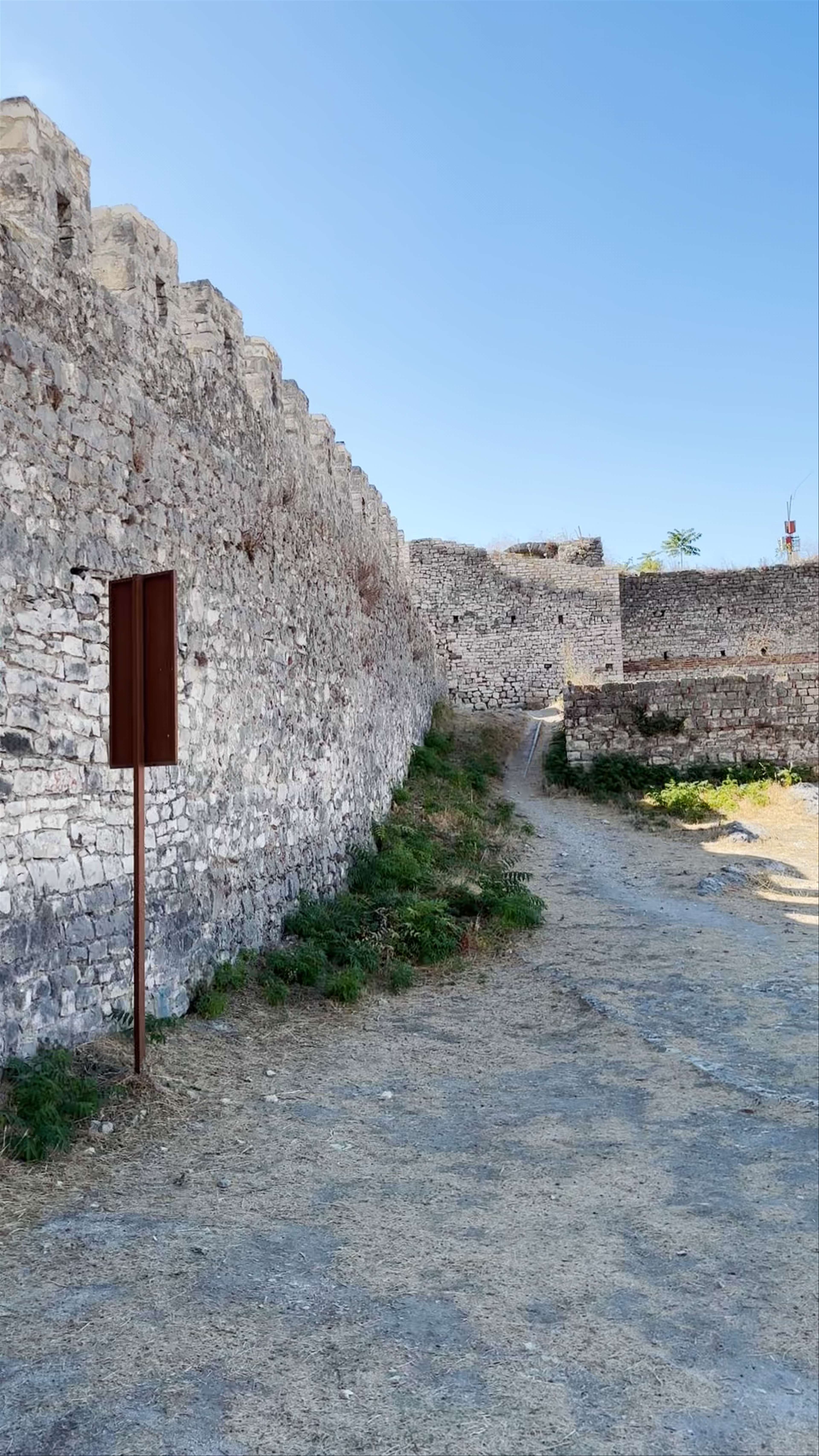 Ruins of the Red Mosque: Timeless Heritage in Berat, Albania