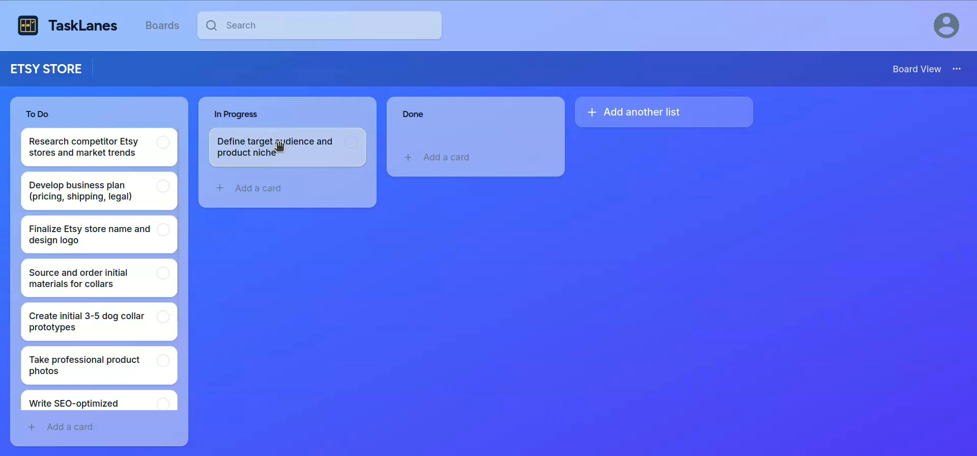 TaskLanes | Organize your work image 1