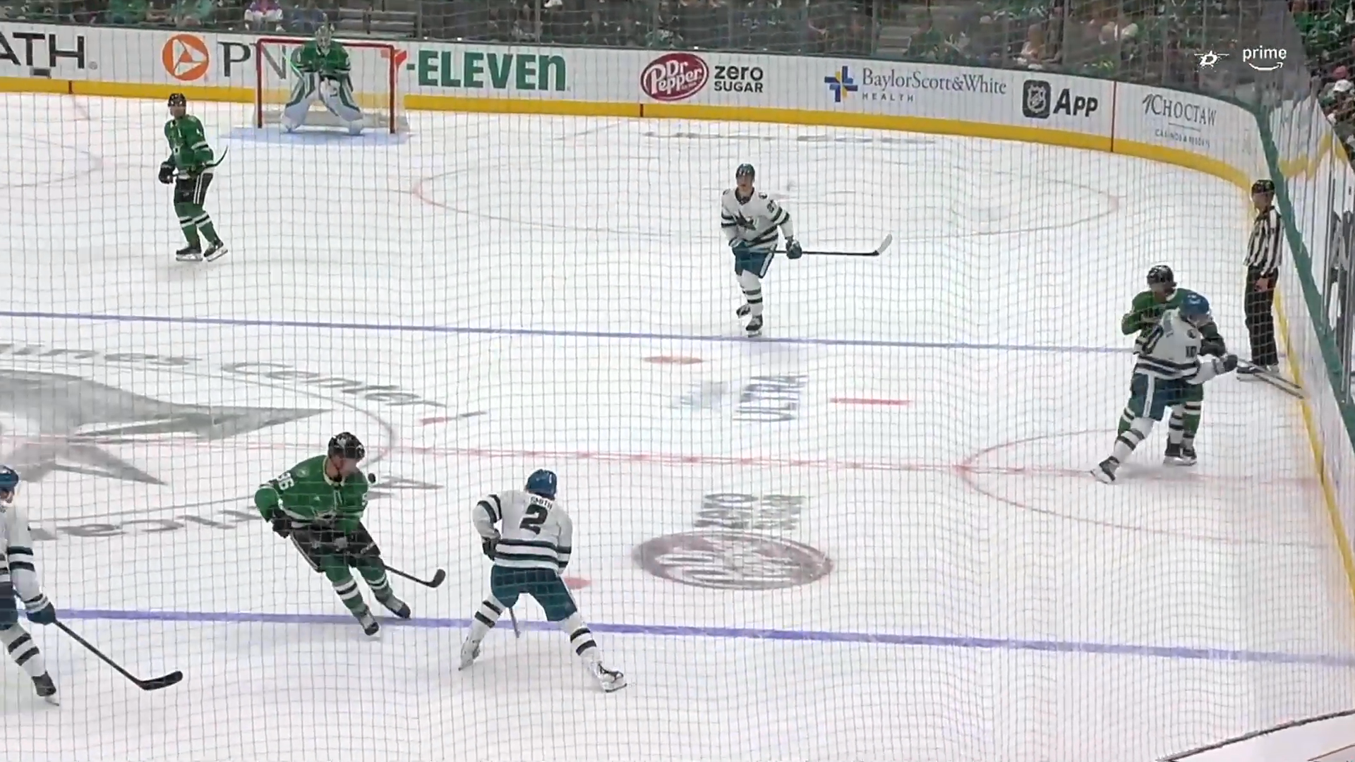 Rantanen Chips Pass Past Defender at the Blue Line, Scores to Cap Shutout · Oct. 5, 2026