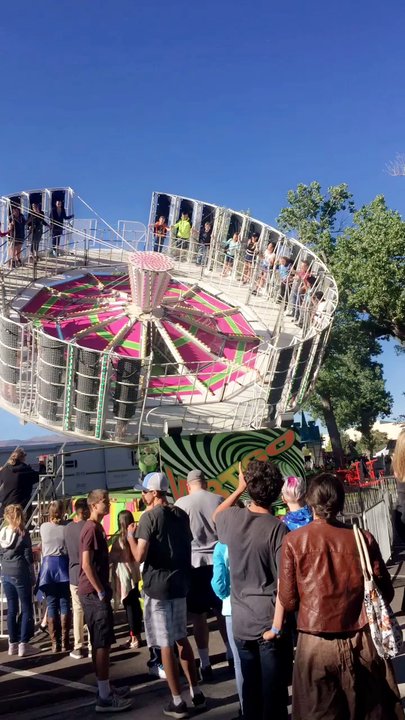 Nevada State Fair - Not too many high thrill rides at the fair, but this was fun - Festivals Near Me - Carson City, Nevada