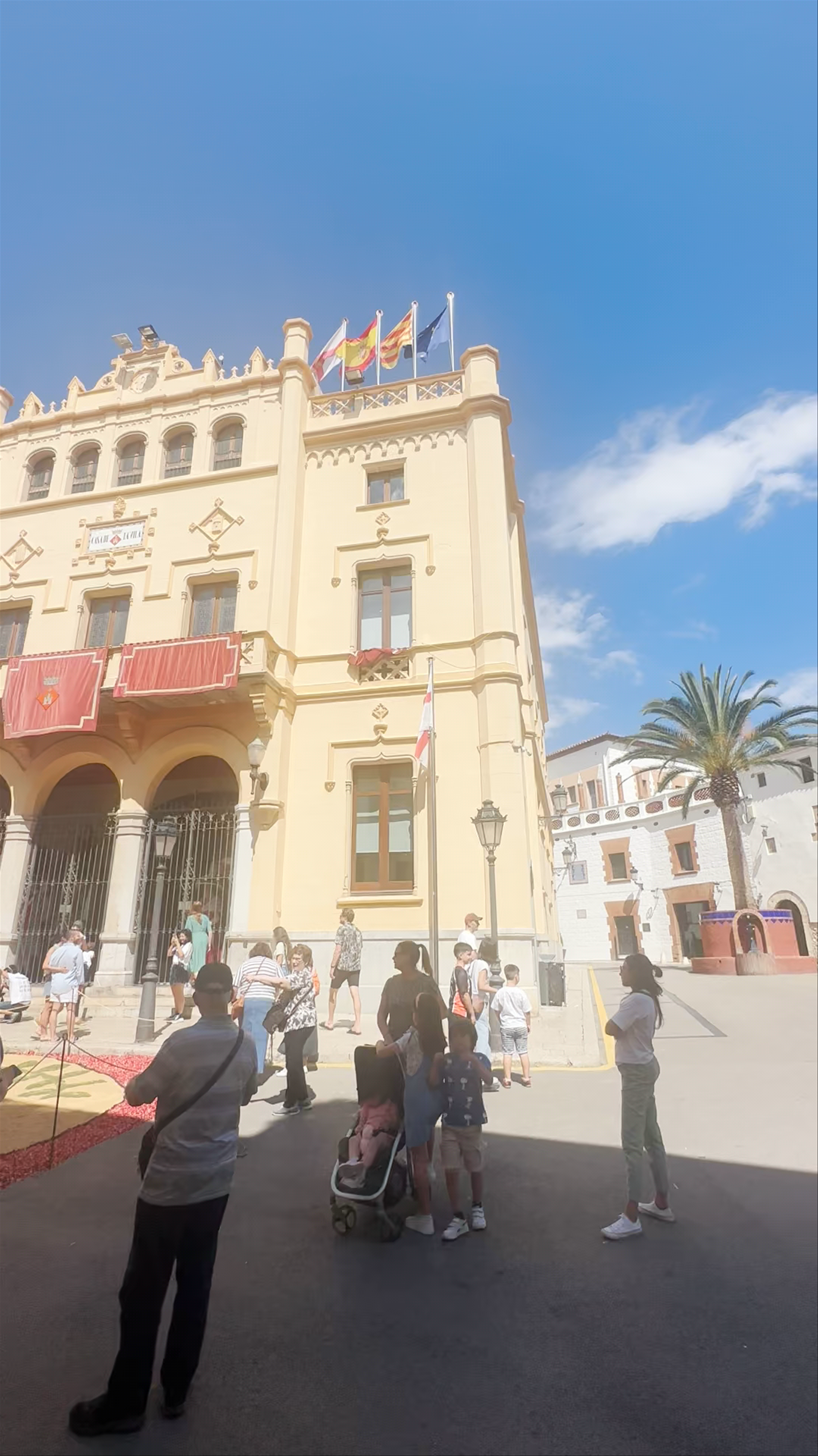 Ajuntament de Sitges - Casa de la Vila: Historic Heart of Sitges, Spain