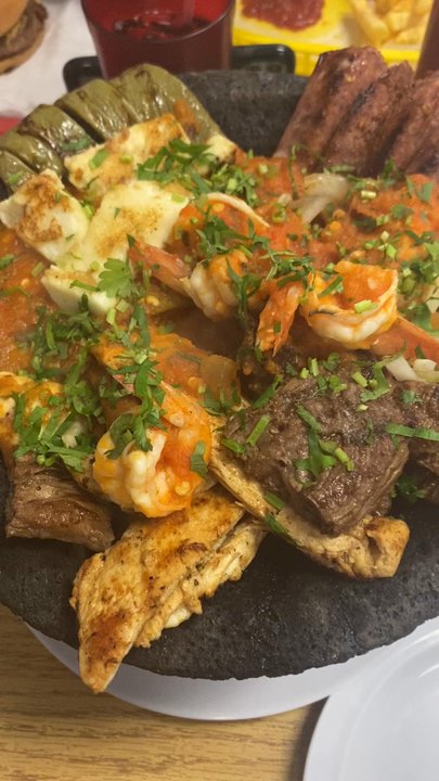 Dos Hermanos - Sizzling Molcajete - Mexican Near Me - Fort Worth, Texas