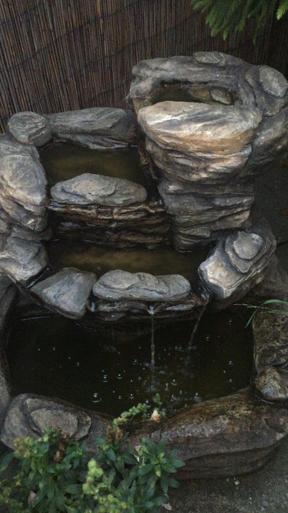Pacifica Beach Yoga - The sound of this water fall is extremely relaxing to listen to in between classes - Yoga Near Me - Pacifica, California