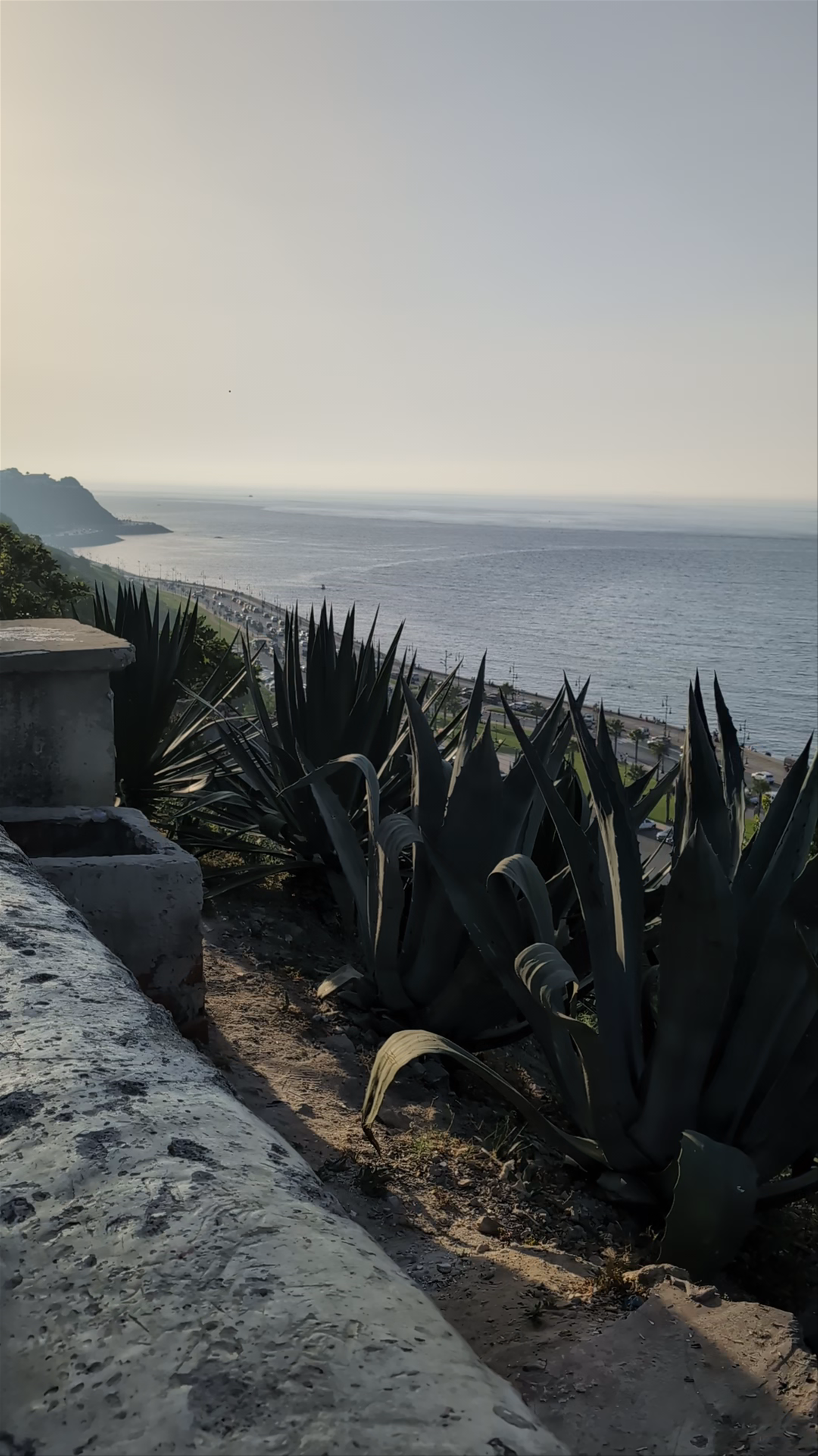 Serene Coastal Views at Bab Al Bahr, Tangier, Morocco