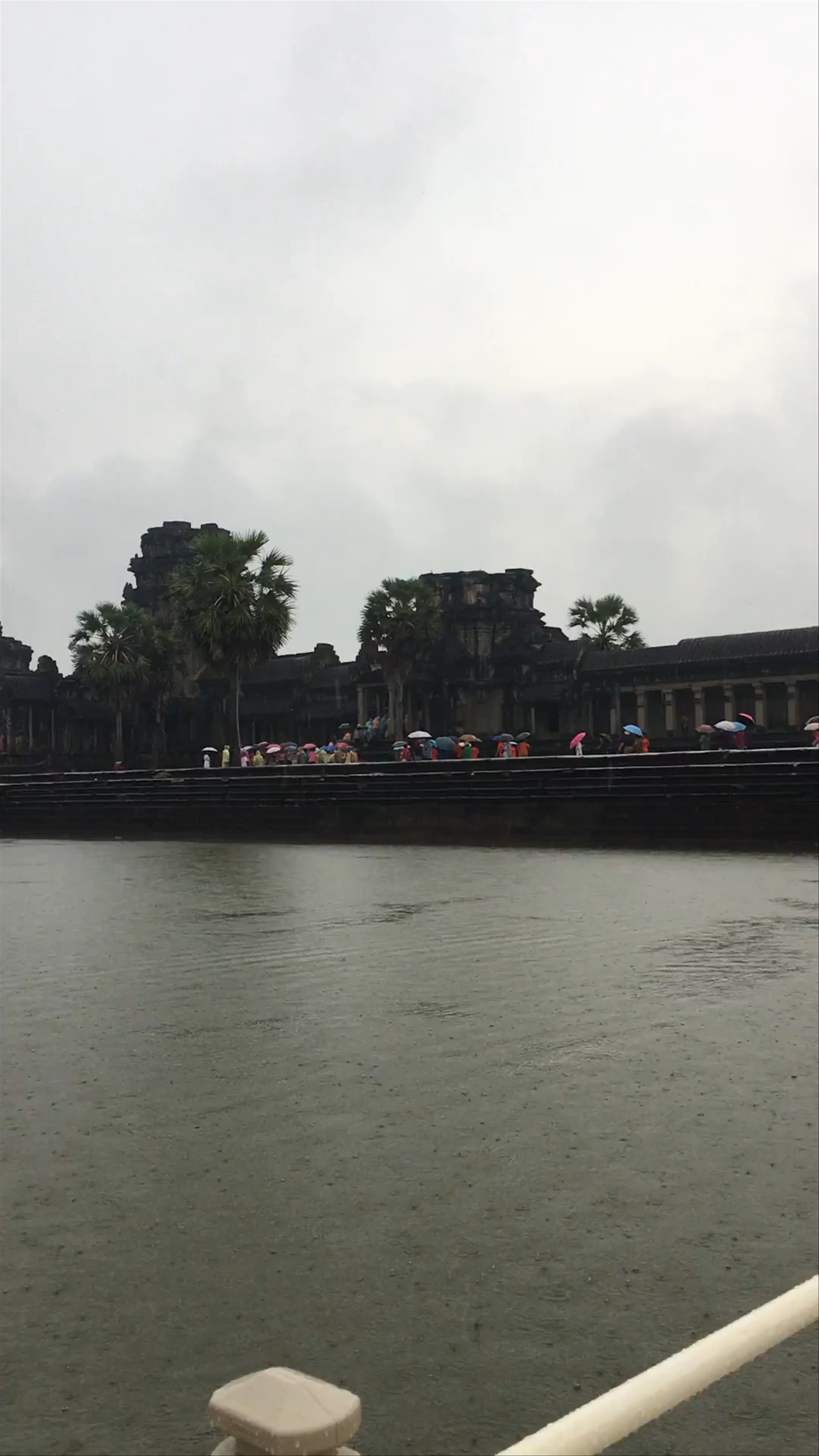 Angkor Wat: Mystical Rainy Day at the Ancient Temple in Siem Reap
