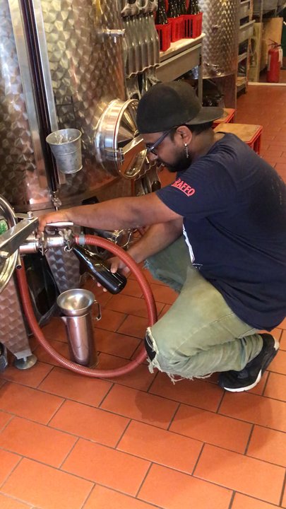 La Vineria - Filling the wine - Beer, Wine & Spirits Near Me - Milan, Michigan