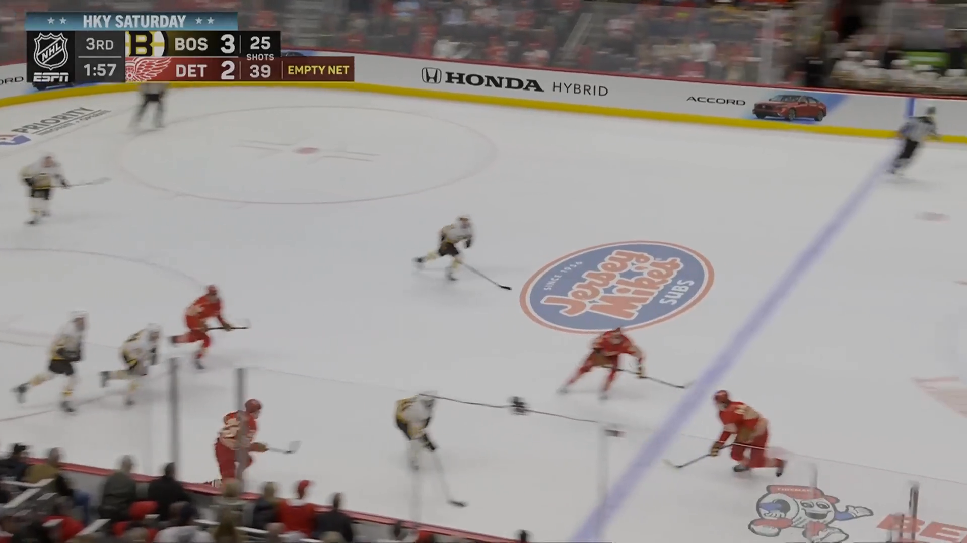 Pastrnak ties it with power-play goal before getting his 500th assist · Mar 21, 2026