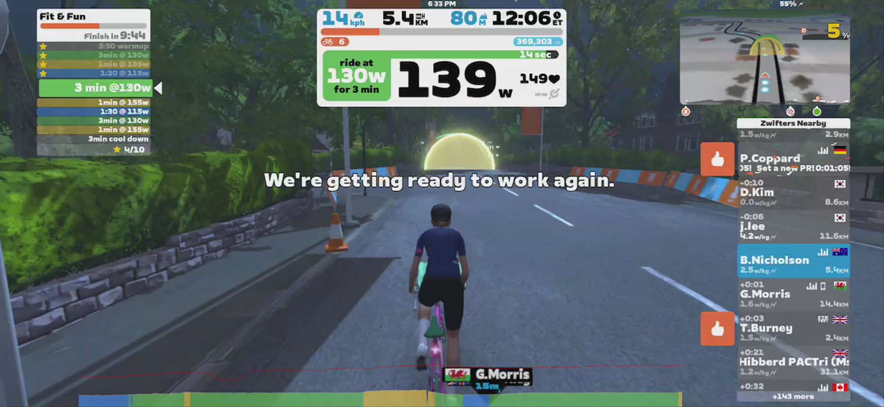 Zwift - Fit & Fun in Yorkshire